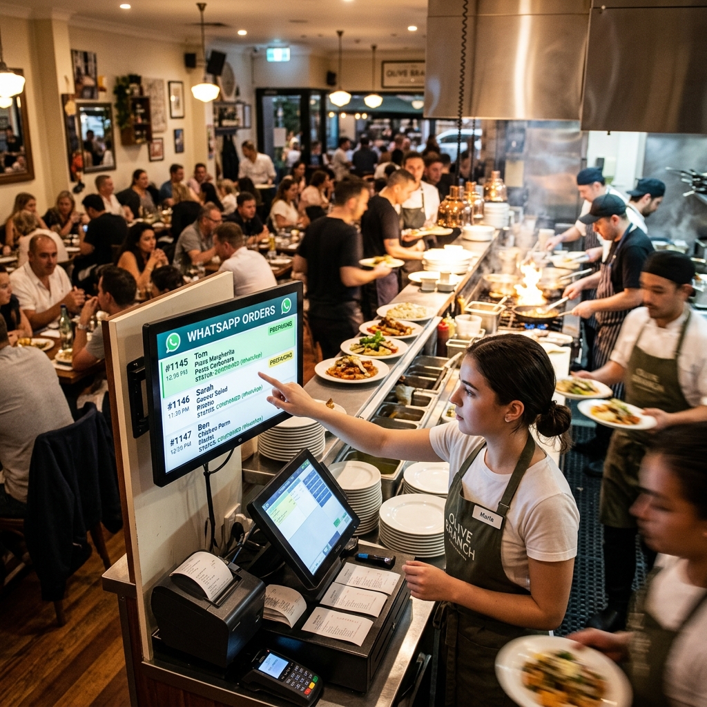 Ramadan iftar order spike handled through an automated WhatsApp flow